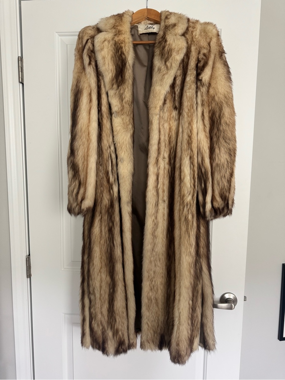 Vintage Full-Length Finch Fur Coat - Vintage